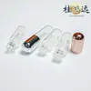 Botella Redonda de Fondo Redondo Tipo Bala de Vidrio 5ml Botella de Esencia Botella Ampolla Pequeña Botella con Tapa Redonda Tubo de Vidrio con Tirador