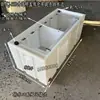 Caja de pescado duradera con tapa abatible y doble compartimento para transportar mariscos en camiones, triciclos y vehículos pequeños; cubo engrosado para peces vivos para el maletero