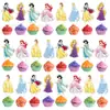 Adorable Serie de Princesa Sirena de Nieve de Dibujos Animados Decoración para Pastel de Cumpleaños Fiesta Enchufe para Pastel