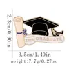 Transfronterizo Europeo y Americano 2025 Broche de Gorro de Médico Insignia de Calificación Perfecta Examen de Admisión Universitaria Regalo Conmemorativo para Estudiantes Fábrica Oem