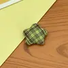 Accesorios para Joyería de Corazón a Cuadros Retro Estrella de Cinco Puntas DIY Pasador para el Cabello Zapatos y Calcetines Accesorios para el Cabello Bolsas Broches de Tela