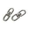 Anillo giratorio de acero inoxidable anillo anillo anillo anillo giratorio en forma de 8 anillo universal hebilla giratoria para cadena de perro anillo en forma de 8 anillo de conexión hebilla de cadena