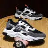Tênis Casuais Masculinos Nova Moda Tendência Versátil Sapatos de Pai Sola Grossa Aumentadores de Altura Sapatos Casuais Sapatos Masculinos