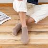 Calcetines de color liso para hombre, de primavera y verano, finos, de boca baja, de algodón, transpirables, absorbentes del sudor, invisibles, Zhuji