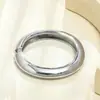 Design Europeu e Americano Moda Transfronteiriça Pulseira Dourada Brilhante Anel Exagerado Multifacetado Pulseira Pulseira para Mulheres