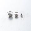 Henson F136 Aleación de Titanio Tornillo de Rosca 0.9 Clavo para Cartílago del Oído Anillo de Herradura Portabrocas para Perforación DIY Accesorios de Joyería