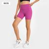 Calças de Yoga Naked Stretch Barriga Justa Quadril Cavalgando Fitness Calças Triplas Justas Shorts de Corrida Femininos DK067