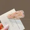 Pinzas laterales con un toque de alta gama, pasadores exquisitos, pasadores para el cabello lindos de dopamina, pinzas para flequillo, pasadores de estilo coreano para primavera-verano