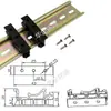 Soporte de Montaje para PCB Caja para Placa de Circuito Pies Base para Riel DIN C45 Soporte de Fijación para PCB Soporte de Fijación