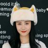 Nuevo sombrero de gato creativo máscara de mujer una pieza cálido sombrero Lei Feng gorro grueso gorra de viento para montar al aire libre venta al por mayor
