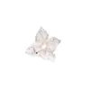 2025 Nueva Diadema Linda con Lazo Bufanda Cuadrada Goma para el Cabello Cola de Caballo Grande Infantil Flor Accesorio para el Cabello de Niña