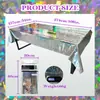 Mantel Decorativo de Fiesta con Diamantes Láser de Amazon Transfronterizo con Mantel Desechable Brillante y Colorido para Uso en Fiestas Impermeables