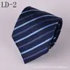 Nueva Corbata 8cm Casual Negocios Boda Rayada Corbata de Hombre Fabricante Stock Listo Corbata al por Mayor