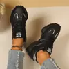 Sapatos estilo "dad shoes" importados para mulheres plus size de cintura fina, novos sapatos casuais estudantis de sola grossa para primavera-verão 2026, sapatos esportivos femininos Cortez