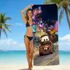 Toalla de Playa para Niños con Temática de Dibujos Animados Cars Mcqueen Toalla de Playa para la Costa Toalla de Baño de Microfibra