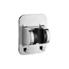 Soporte para Cabezal de Ducha sin Taladro Transfronterizo Herramienta de Fijación para Cabezal de Ducha de Baño Base Ajustable con Placa Posterior Dura
