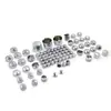 Adecuado para motocicletas Harley-Davidson soft tail 2000-2006 Cubierta selladora de tapa protectora de tornillo de plástico ABS