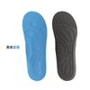 Plantillas de masaje para niños con absorción de impactos, plantillas deportivas para bebés, plantillas para hombres y mujeres, esponja con absorción de impactos, transpirables y con bolsillo absorbente de sudor.