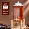 Botellas de Vidrio al por Mayor para Infundir Alcohol, Frascos Sellados para Vino Medicinal Casero, Tanques de Vino, Recipientes para Vino, Barriles de Vino de Gran Capacidad de 5 kg con Grifos