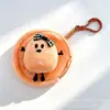 Linda cartera de patata para monedas, funda de mini audífonos de dibujos animados, bolsa de almacenamiento, llavero, colgante para mochila, regalo de peluche