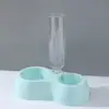 Ventas Directas de Fábrica cuenco para gato doble cuenco para perro bebedero comedero cuenco para gato protección del cuello cuenco automático para dispensar agua vajilla para mascotas suministros