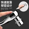 Llave de Carraca de Socket Rápido Grande Mediana Pequeña Mosca Bidireccional Universal Herramienta de Reparación Automotriz Llave Grado Industrial 72 Dientes Hogareña