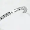 Pulsera de Tenis de Acero de Titanio Incrustada con Circonita de 2.5-5 mm Pulsera de Tenis Acero Inoxidable 316 Joyería Transfronteriza Gama Alta