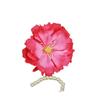 Cabeça de Flor de Orquídea Artificial Leyouyi Caixa de Presente com Flores Guirlanda DIY com Flores Corsage de Celebração Flor de Pulso Produção de Parede
