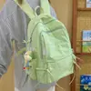 Mochila Estilo Coreano para Mulheres 2026 Verão Novo Modelo Simples e Doce Grande Capacidade Mochila para Computador Mochila da Moda para Alunos do Ensino Fundamental II e Médio