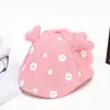 Gorra de Béisbol para Bebé con Lindo Estampado de Puntos y Visera Suave, Sombrero de Sol para Primavera y Otoño, Gorra de Béisbol de Dibujos Animados para Bebés y Niños Pequeños, Estilo Coreano Moderno