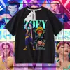 Cazadores de Demonios Kpop Cazador de Brujas Reunión Cuello Camiseta de Manga Corta de Verano Holgada Tallas Medianas y Grandes Tops Casuales para Niños