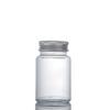 Botella cápsula transparente esmerilada al por mayor de fábrica, botella sellada farmacéutica de grado alimenticio, botella de vidrio medicinal, productos para el cuidado de la salud embotellados