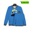 3D nuevo juego Amigos Arcoíris periférico uniforme de béisbol otoño e invierno uniforme de béisbol chaqueta de estudiante de moda suministro transfronterizo