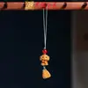 Yiming Xianyuan Sândalo Corrente de Celular Pingente Zodíaco Vários Materiais e Estilos Criativo DIY Joias Pingente Acessórios