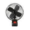 Ventilador Eléctrico Portátil de Batería de Litio Ventilador de Alto Viento Ventilador para Hogar Exterior Camping Pesca Ventilador de Escritorio Pequeño