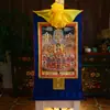 Pintura decorativa Thangka Tíbet impresión dorada 35*20cm una variedad de actividades opcionales para formar pintura de Buda Thangka