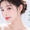 Pendientes de Aro Geométricos de Circonita de Moda con Personalidad Simple Estilo Coreano Temperamento Versátil Pendientes para el Trabajo Nuevo Estilo 2026 Moderno