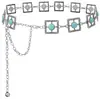 Cadena de Cintura Metálica para Mujer, Accesorio Versátil para Trajes, Vestidos, Jeans, Cinturón de Cadena, Accesorio de Nicho de Alta Gama