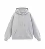 Moletom com capuz 260G transfronteiriço folgado oversized manga longa outono e inverno unissex estilo americano marca da moda moletom com ombro caído