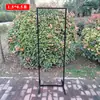 Nuevos Accesorios de Boda Pantalla Geométrica de Hierro Forjado Guía de Camino Adornos de Decoración de Boda Marco de Arco Rectangular Tridimensional