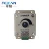 Regulador de intensidad de 12 V a 24 V con carcasa de hierro y perilla manual, interruptor de brillo monocromático, controlador de tira de luces LED.