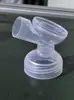 Acessórios para bomba de mama bico de cobertura de chifre de grande diâmetro ordenha de bomba de mama de três vias