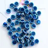 Cuentas de cerámica de 12 mm cuentas sueltas pulsera collar pendientes colgante tejido a mano material diy accesorios de joyería estudiante