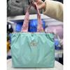 Bolsa de Compras Plegable de Gran Capacidad Transfronteriza Bolsa de Almacenamiento Portátil de Playa Bolsa de Compras Bolsa de Compras Bolso de Mano para Supermercado en stock