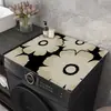 Funda para Lavadora de Tambor Almohadilla Protectora Doméstica Americana para Encimera Cubierta Antipolvo para Refrigerador Cojín de Cuero para Mesa de Noche