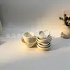 Pratos Pequenos de Plástico para Molhos, Pratos Criativos para Vinagre, Pratinhos Fofos, Pratos de Molho de Soja Estilo Japonês, Pratos de Molho para Uso Doméstico, Pratos para Temperos