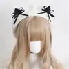 Boina Japonesa Lolita con Lazo y Orejas de Gato, Sombrero Lindo Dulce de Capullo, Otoño Invierno