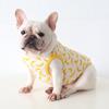 Petstyle Fadou Algodão Stretch Desenho Animado Colete Roupas para Cachorro Gordo Bago Cachorro Gordo Corgi Luta de Touros Garfield