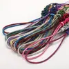 Cuerda tie-dye, nudo de la suerte, producto semiacabado, cuerda para manualidades hechas a mano, accesorios decorativos, cuerda trenzada, caja de regalo con cuerda a juego