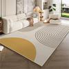 Tapete Simples Moderno para Sala de Estar, Tapete de Alto Nível para Sofá e Mesa de Centro, Tapete Doméstico Antiderrapante, Cobertor para Quarto/Beira de Cama